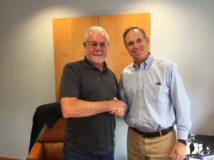 Successful transaction between buyer and seller