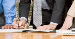 Contract signing