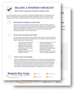 Selling a Business Checklist